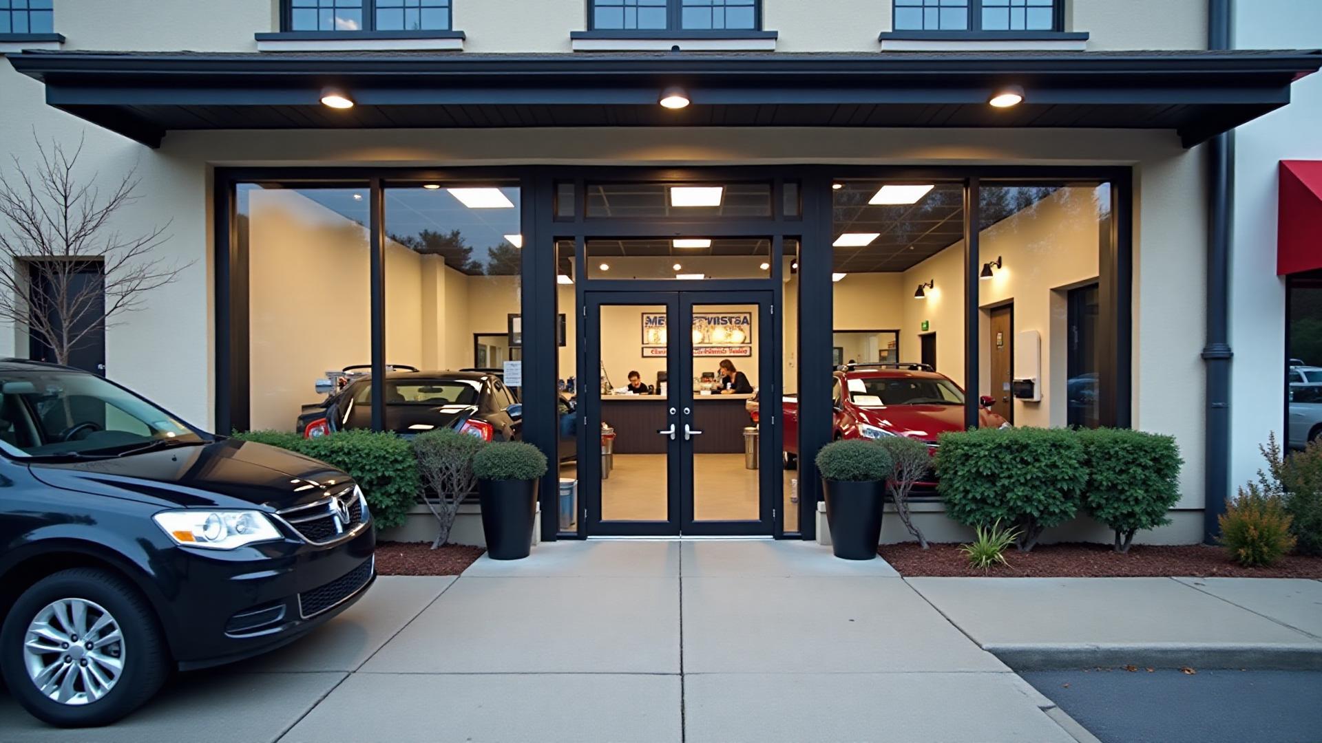 Alex Auto Repair shop entrance and location at 182 Speedwell Ave in Morristown, New Jersey - Easy access and ample parking
